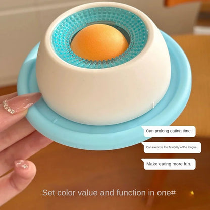 Lick Toys for Dogs Interactive Dog Toys Slow Feeder Food Dispenser for Puppy Training Enrichment Cat Feeding Crate Accessory