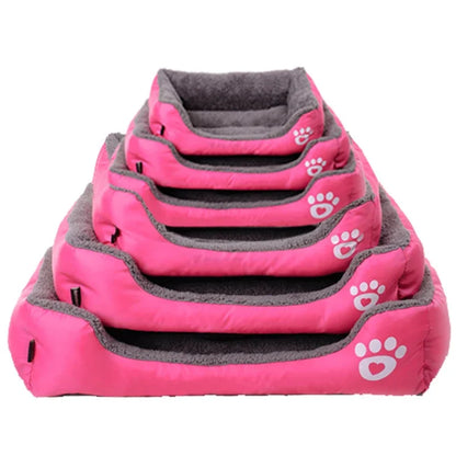 LAPLADOG Small Medium Dog Bed Cushion Luxury Pet Dogs Kennel House Puppy Cat bed 9 Colors Available Animals Supplies ZL374