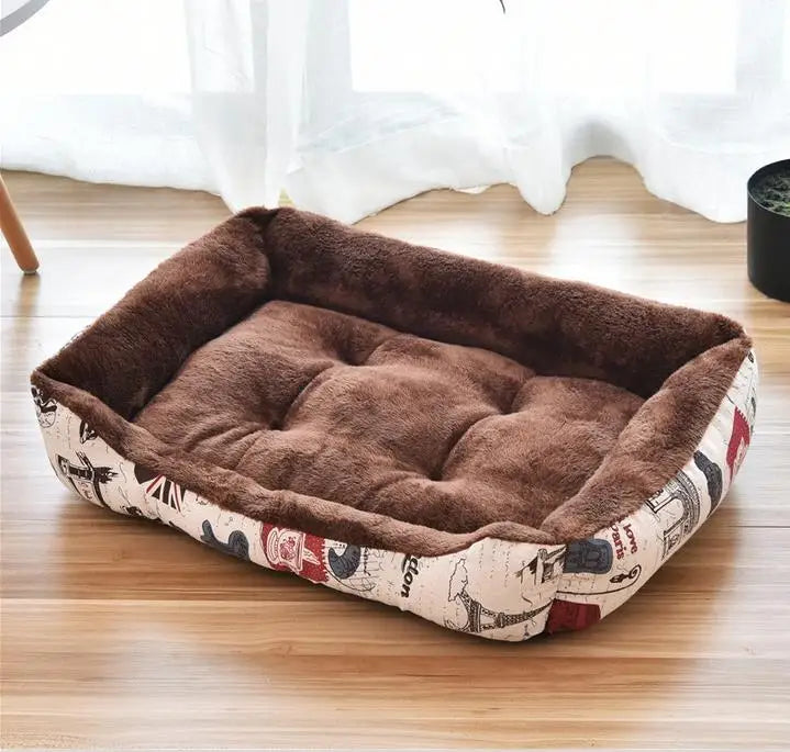 LAPLADOG Small Medium Dog Bed Cushion Luxury Pet Dogs Kennel House Puppy Cat bed 9 Colors Available Animals Supplies ZL374