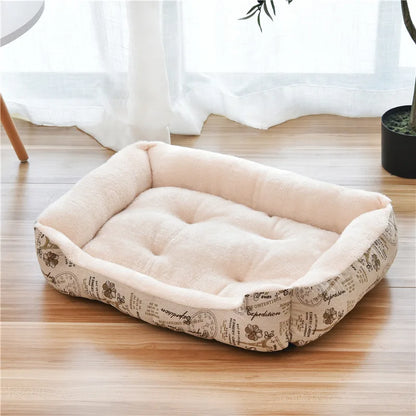 LAPLADOG Small Medium Dog Bed Cushion Luxury Pet Dogs Kennel House Puppy Cat bed 9 Colors Available Animals Supplies ZL374