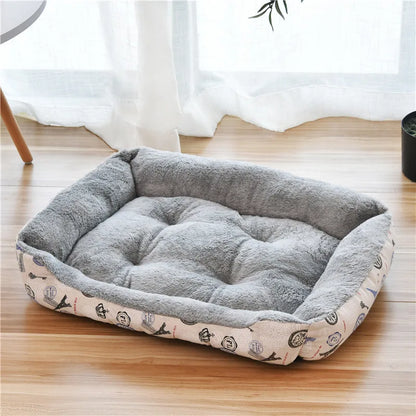 LAPLADOG Small Medium Dog Bed Cushion Luxury Pet Dogs Kennel House Puppy Cat bed 9 Colors Available Animals Supplies ZL374