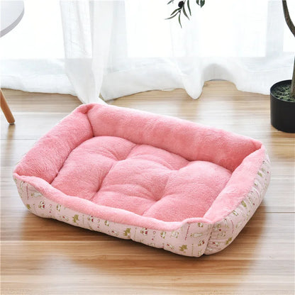 LAPLADOG Small Medium Dog Bed Cushion Luxury Pet Dogs Kennel House Puppy Cat bed 9 Colors Available Animals Supplies ZL374