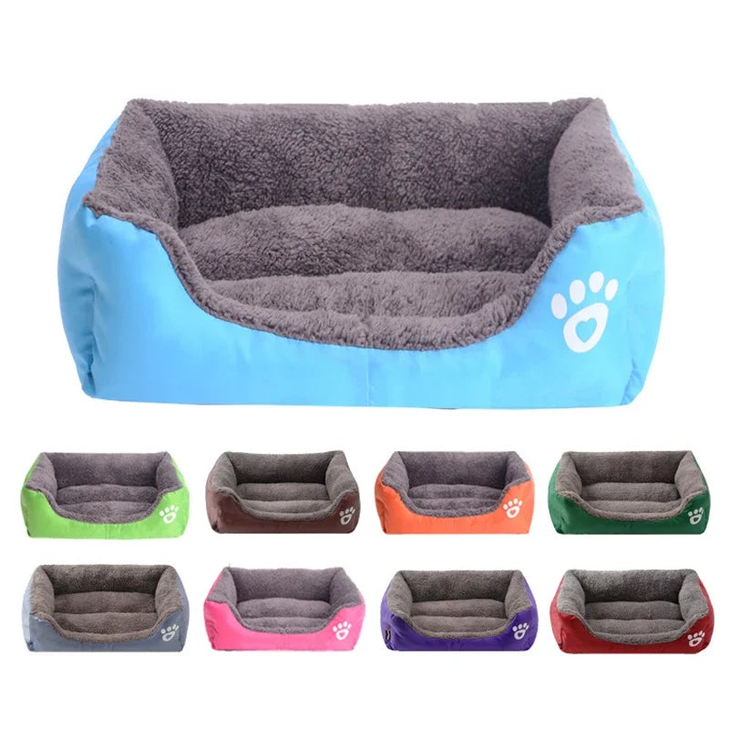 LAPLADOG Small Medium Dog Bed Cushion Luxury Pet Dogs Kennel House Puppy Cat bed 9 Colors Available Animals Supplies ZL374