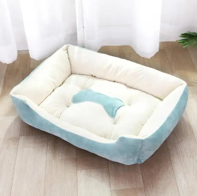 LAPLADOG Small Medium Dog Bed Cushion Luxury Pet Dogs Kennel House Puppy Cat bed 9 Colors Available Animals Supplies ZL374