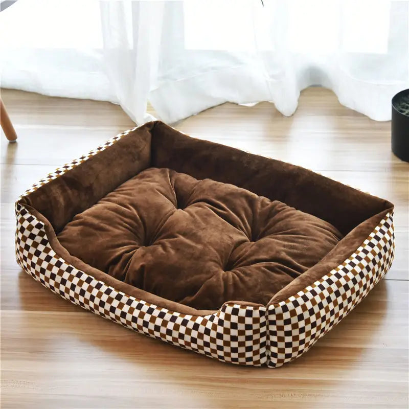 LAPLADOG Small Medium Dog Bed Cushion Luxury Pet Dogs Kennel House Puppy Cat bed 9 Colors Available Animals Supplies ZL374