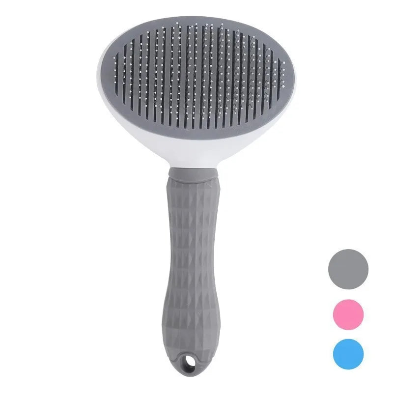 Self-Cleaning Pet Slicker Brush One-Click Cat Dog Hair Remover Professional Grooming Comb for Long/Short Fur Pets Supplies
