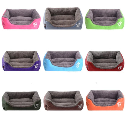 LAPLADOG Small Medium Dog Bed Cushion Luxury Pet Dogs Kennel House Puppy Cat bed 9 Colors Available Animals Supplies ZL374